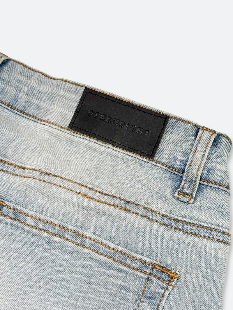 SHATTERED EDGE GLACIER DENIM：シャッタードエッジグレイシャーデニム