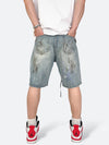 RATTLE PAINT SHORT DENIM：ラトルペイントショートデニム