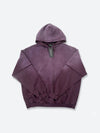 USED ​​SOLID COLOR WASHED HOODIE: Used solid color washed hoodie