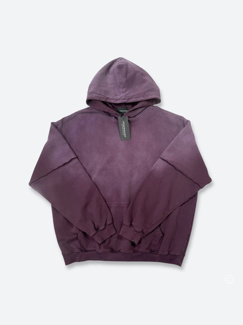 USED ​​SOLID COLOR WASHED HOODIE: Used solid color washed hoodie