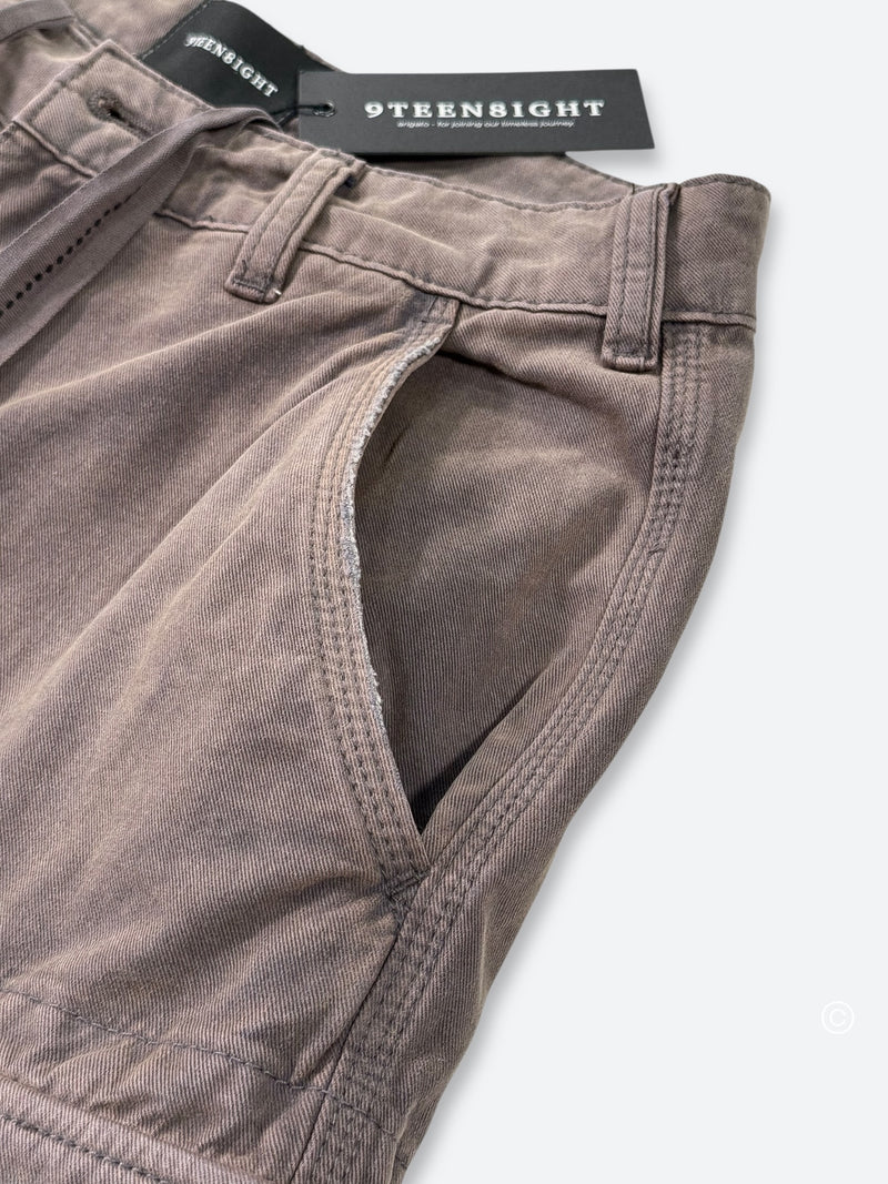 ASH GRIME DRAPE BAGGY CARGO PANTS：アッシュ グライム ドレープ バギー カーゴ パンツ
