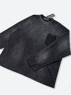 USED ​​SOLID COLOR WASHED HOODIE: Used solid color washed hoodie