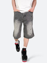 ASTROBURST RELIC DENIM SHORTS：アストロバースト レリック デニムショーツ