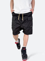 SHADOW LURK PHANTOM DRAPE SHORTS：シャドウ ラーク ファントム ドレープ ショーツ