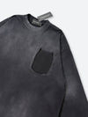 USED ​​SOLID COLOR WASHED HOODIE: Used solid color washed hoodie