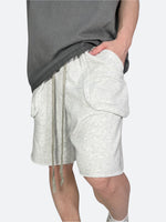 URBAN DAMAGE CARGO SHORTS: Urban Damage Cargo Shorts