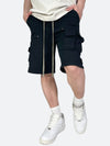 URBAN DAMAGE CARGO SHORTS: Urban Damage Cargo Shorts