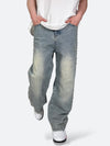 SHELLGLAM STUD WIDE DENIM：シェルグラム スタッド ワイドデニム