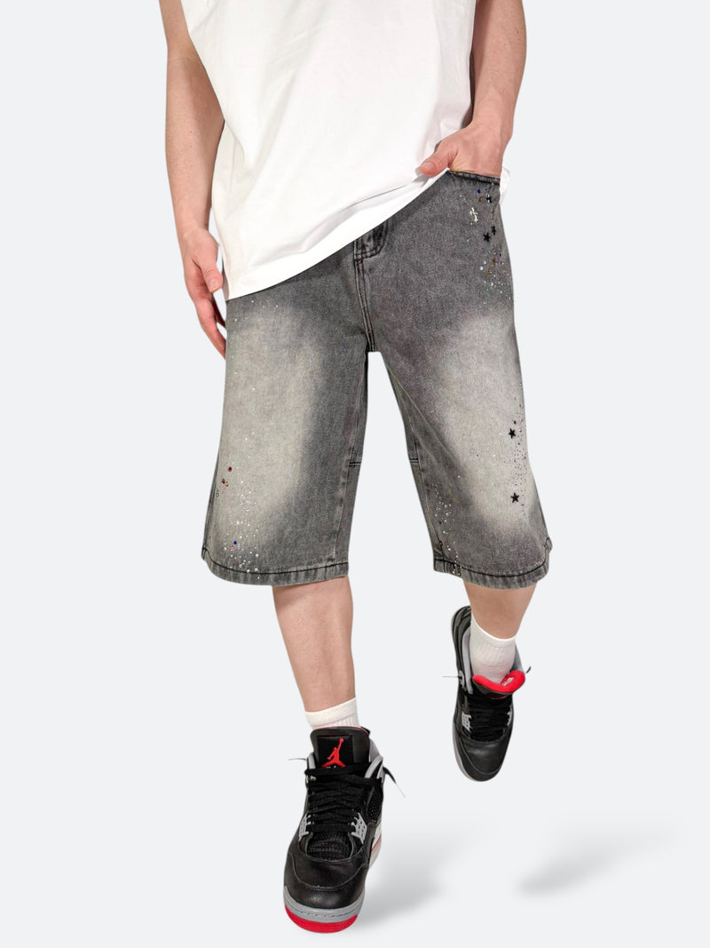 ASTROBURST RELIC DENIM SHORTS：アストロバースト レリック デニムショーツ