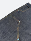 AZTEC VANGUARD X DENIM SHORTS：アズテック ヴァンガード エックス デニムショーツ