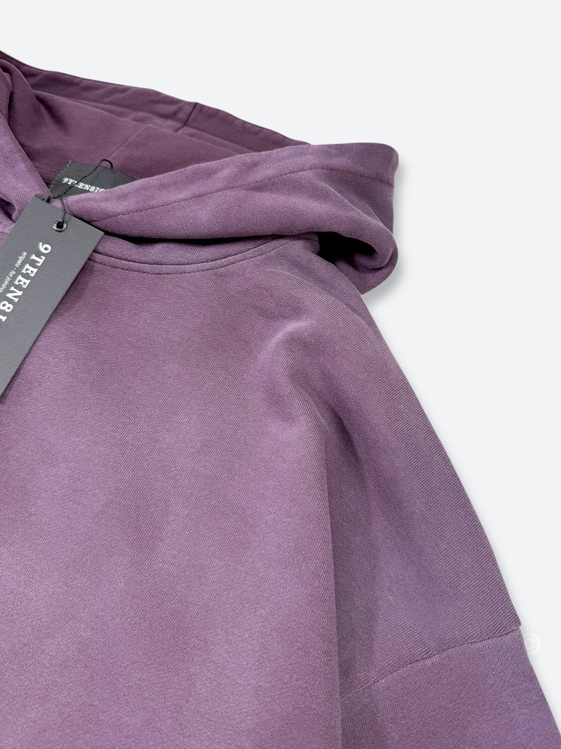 USED ​​SOLID COLOR WASHED HOODIE: Used solid color washed hoodie