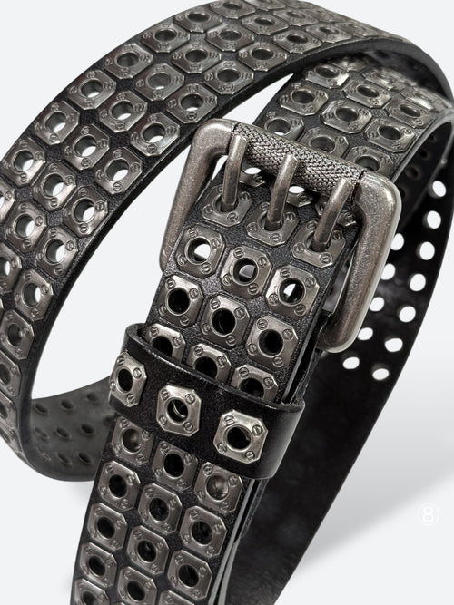 METAL STUD MATRIX BELT：メタル スタッド マトリクス ベルト