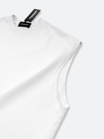 SLEEVELESS SWAG TANK: Sleeveless Swag Tank 
