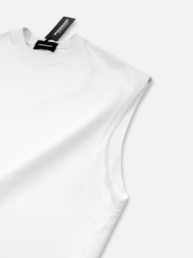 SLEEVELESS SWAG TANK: Sleeveless Swag Tank 