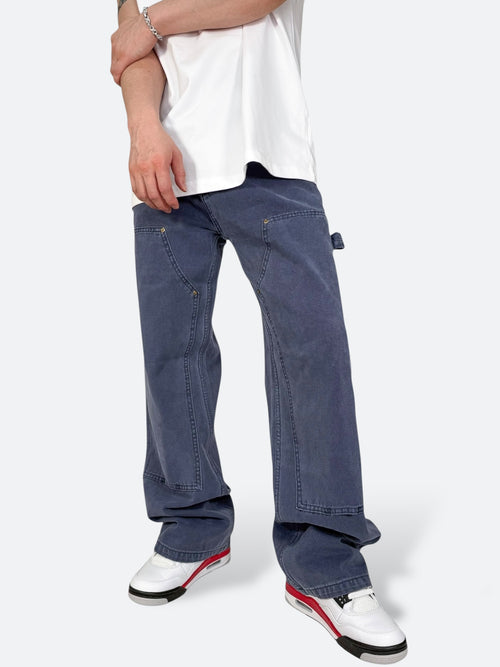 INDUSTEEZE BLUE WORK DENIM：インダスティーズ ブルー ワーク デニム