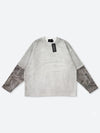 SHADOW LEAF SMOKE CAMO LONG TEE：シャドウ リーフ スモーク カモ ロングTシャツ