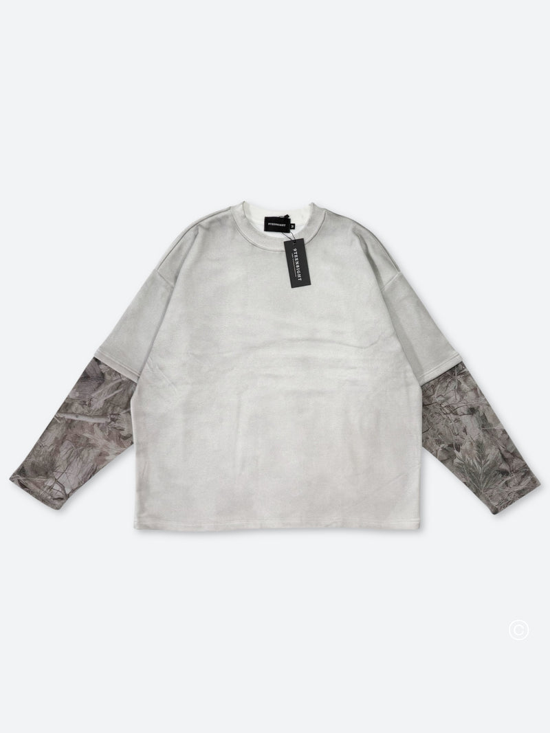 SHADOW LEAF SMOKE CAMO LONG TEE：シャドウ リーフ スモーク カモ ロングTシャツ