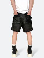 CROSS PATCH VINTAGE SHORT DENIM: Cross patch vintage short denim