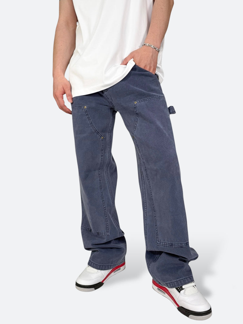 DAMAGED PATCH WHITE SKINNY DENIM: Damaged patch white skinny denim