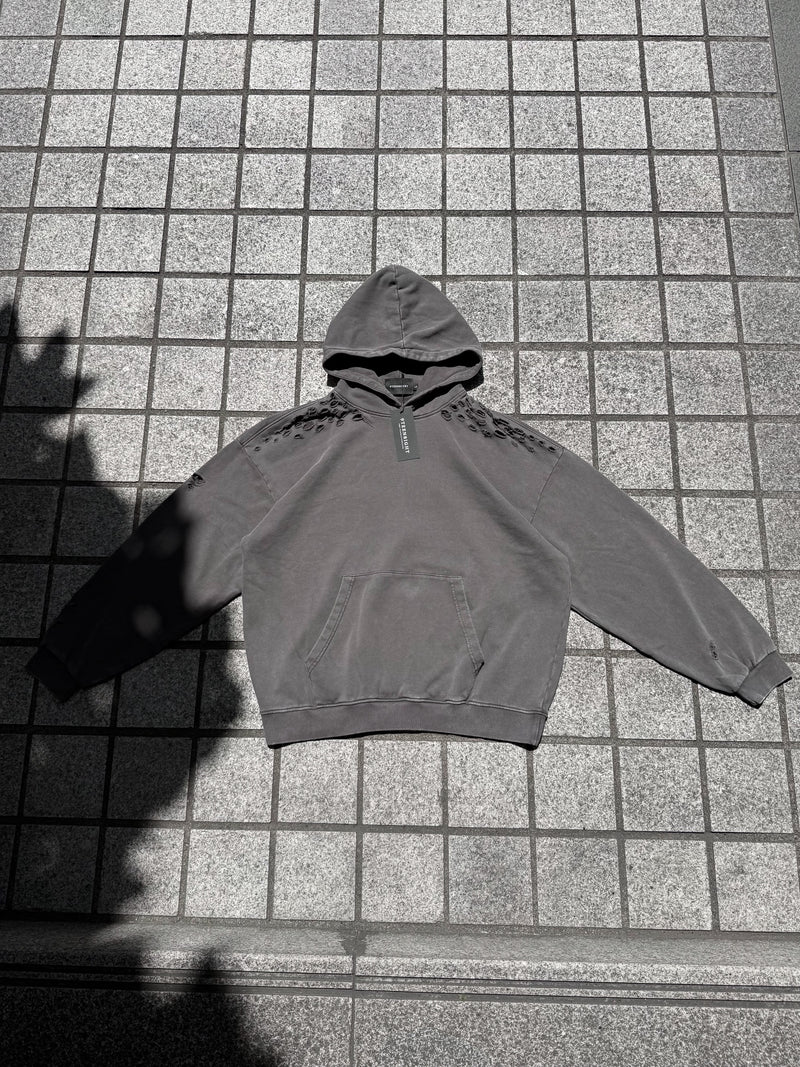 SHATTER SCRUFF DARK HOLLOW HOODIE：シャッター スクラフ ダーク ホロウ フーディー