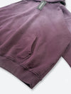 USED ​​SOLID COLOR WASHED HOODIE: Used solid color washed hoodie