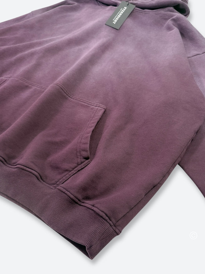 USED ​​SOLID COLOR WASHED HOODIE: Used solid color washed hoodie