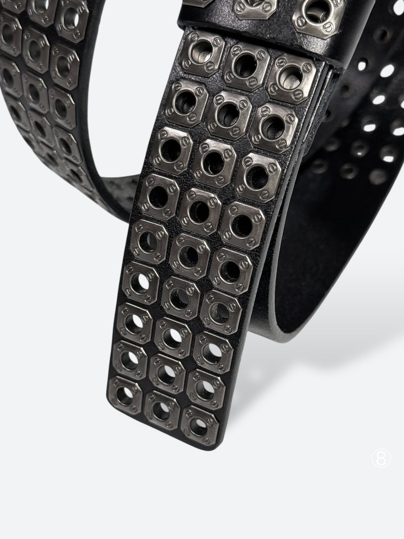 METAL STUD MATRIX BELT：メタル スタッド マトリクス ベルト