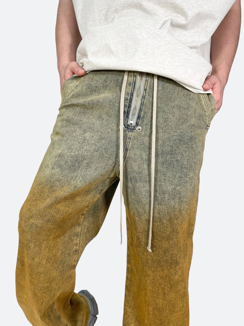 RUSTED WAVE WIDE PANTS：ラステッドウェーブワイドパンツ