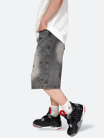 ASTROBURST RELIC DENIM SHORTS：アストロバースト レリック デニムショーツ