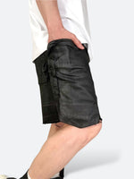 CROSS PATCH VINTAGE SHORT DENIM: Cross patch vintage short denim