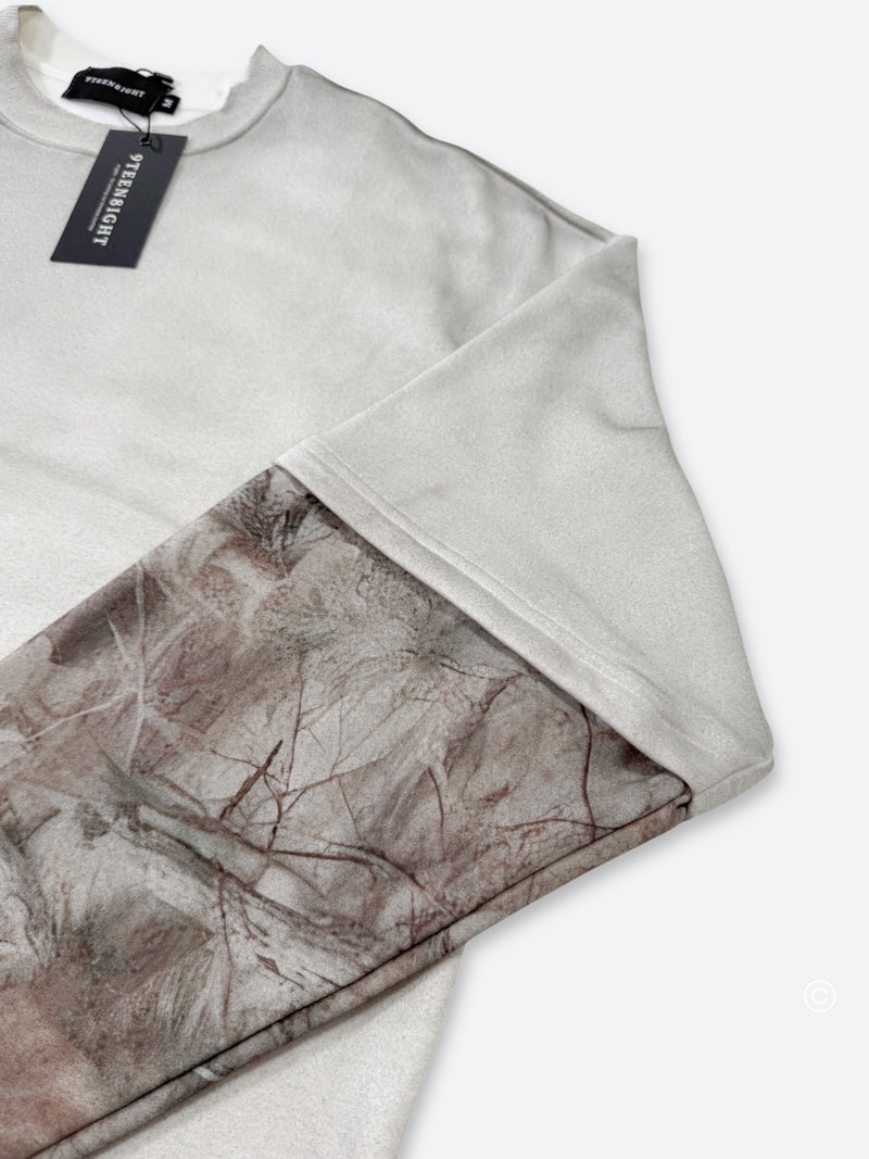 SHADOW LEAF SMOKE CAMO LONG TEE：シャドウ リーフ スモーク カモ ロングTシャツ