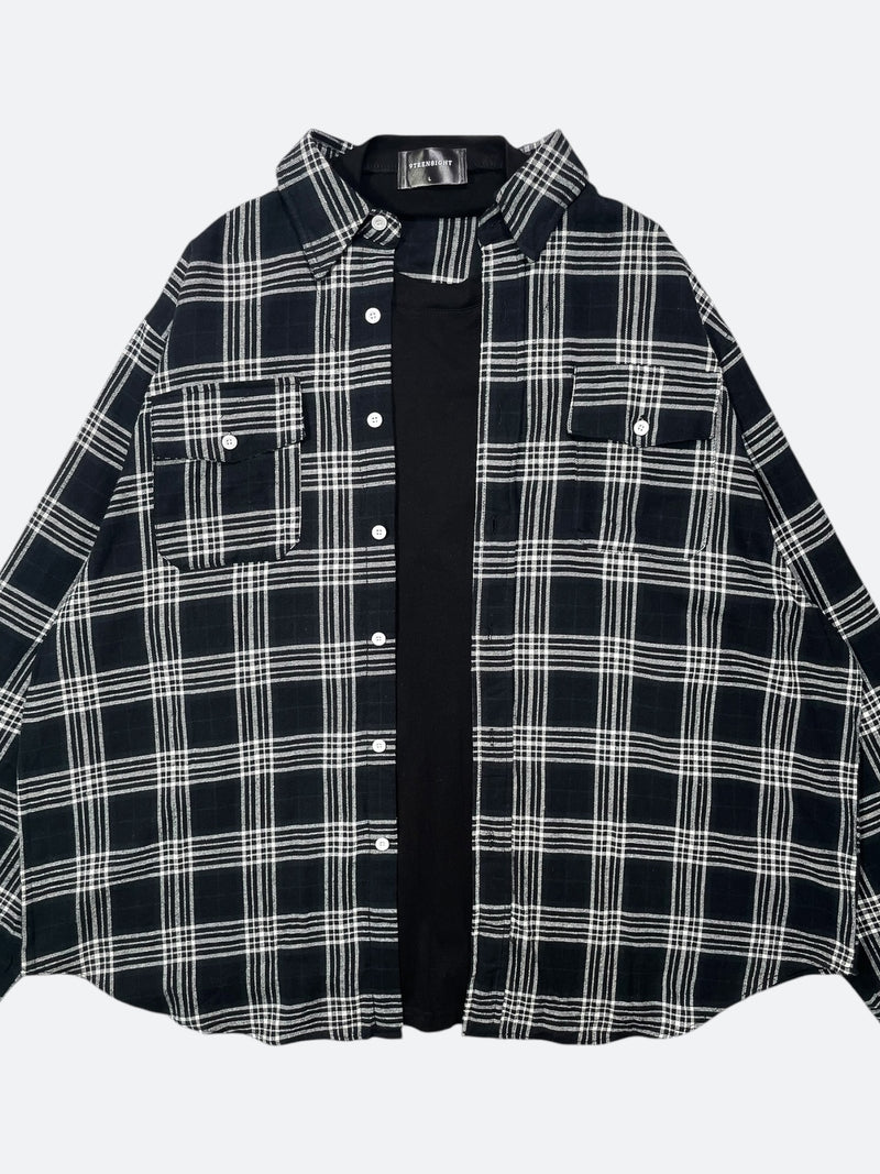 URBAN SHADOWS PLAID SHIRTS：アーバンシャドウズプレイドシャツ