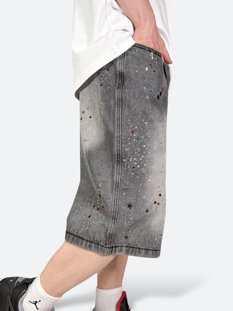 ASTROBURST RELIC DENIM SHORTS：アストロバースト レリック デニムショーツ
