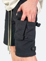 URBAN DAMAGE CARGO SHORTS: Urban Damage Cargo Shorts