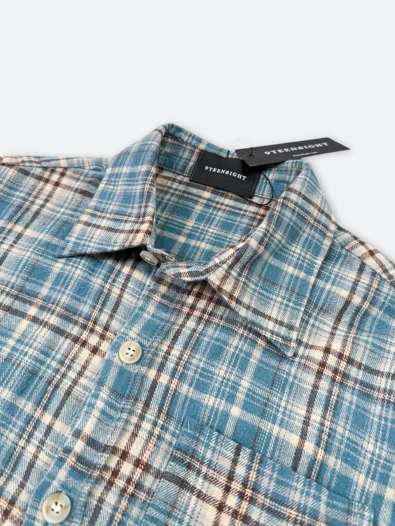 THREADBARE FLANNEL SHIRT：スレッドベアフランネルシャツ