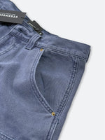 DAMAGED PATCH WHITE SKINNY DENIM: Damaged patch white skinny denim