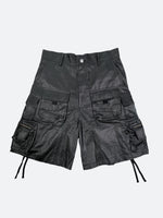 BLACKOUT CARGO SHORTS: Blackout cargo shorts