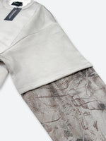 SHADOW LEAF SMOKE CAMO LONG TEE：シャドウ リーフ スモーク カモ ロングTシャツ