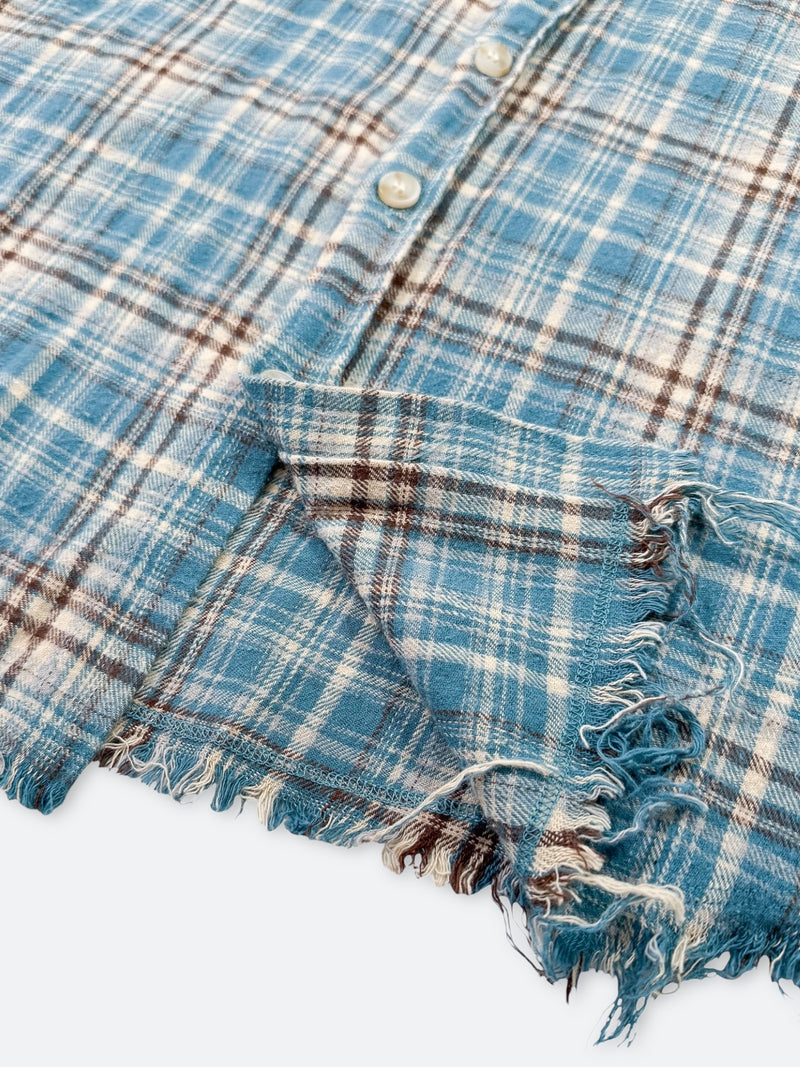 THREADBARE FLANNEL SHIRT：スレッドベアフランネルシャツ