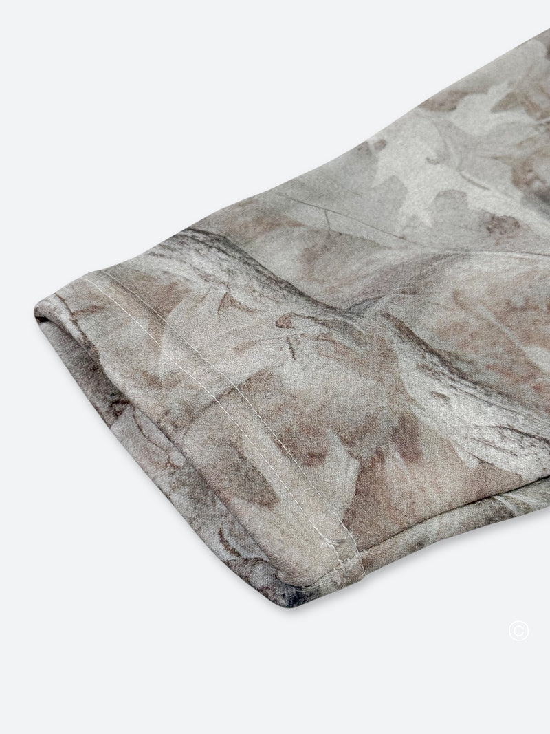 SHADOW LEAF SMOKE CAMO LONG TEE：シャドウ リーフ スモーク カモ ロングTシャツ