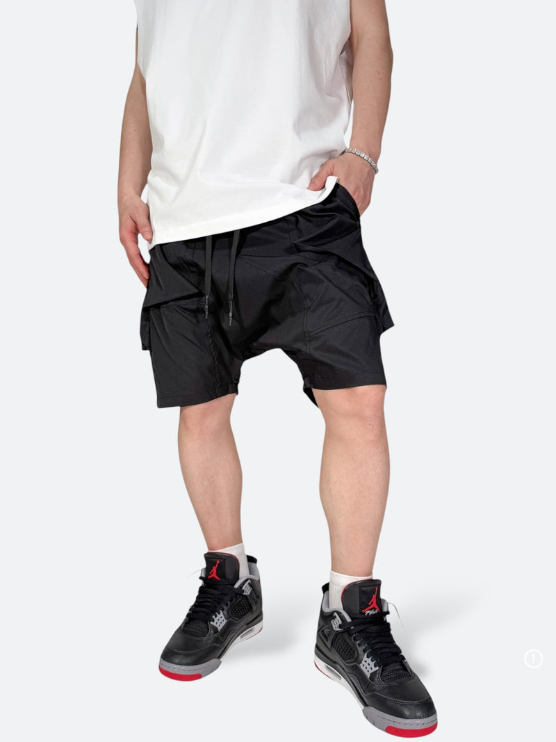 CROSS PATCH VINTAGE SHORT DENIM: Cross patch vintage short denim