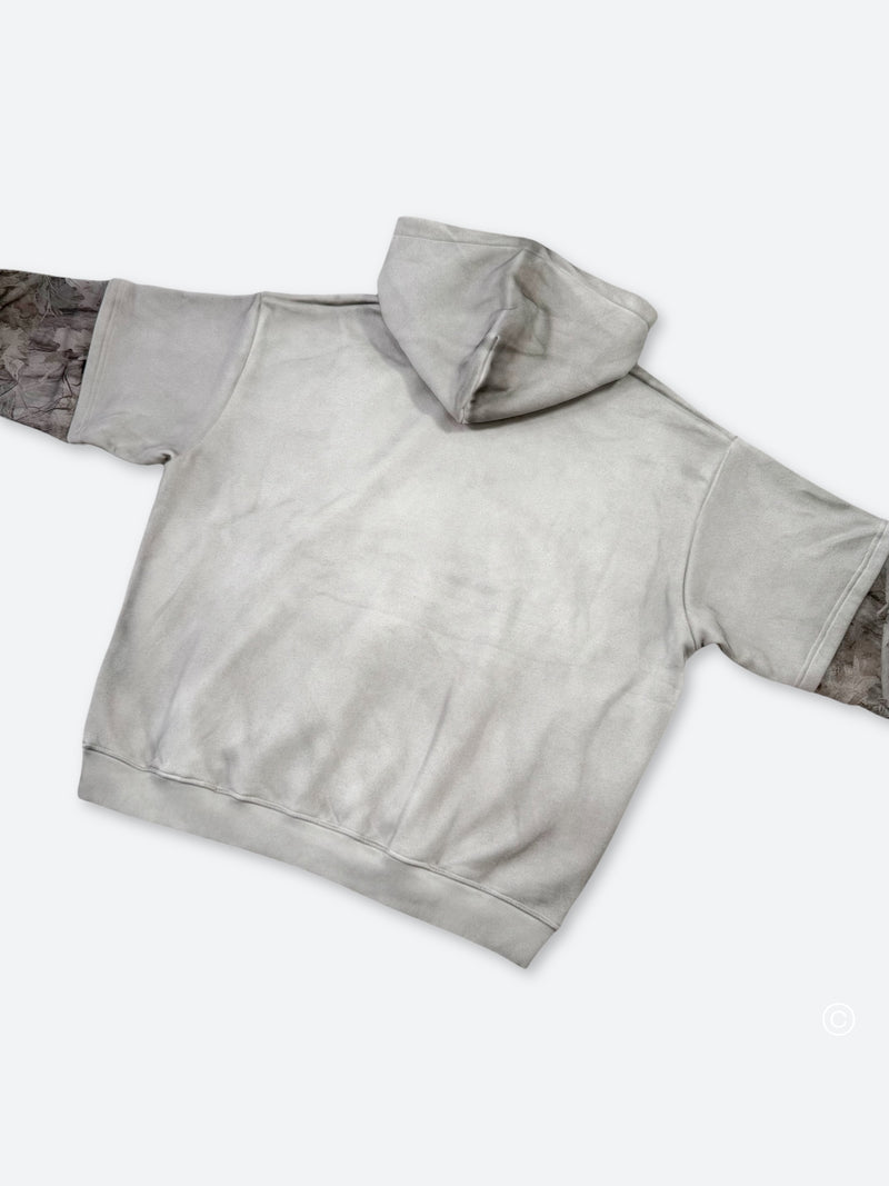 SHADOW LEAF BRUSH SMOKE CAMO HOODIE：シャドウ リーフ ブラッシュ スモーク カモ フーディー