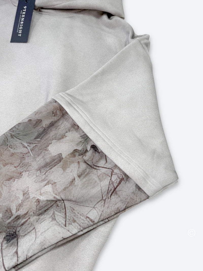 SHADOW LEAF BRUSH SMOKE CAMO HOODIE：シャドウ リーフ ブラッシュ スモーク カモ フーディー
