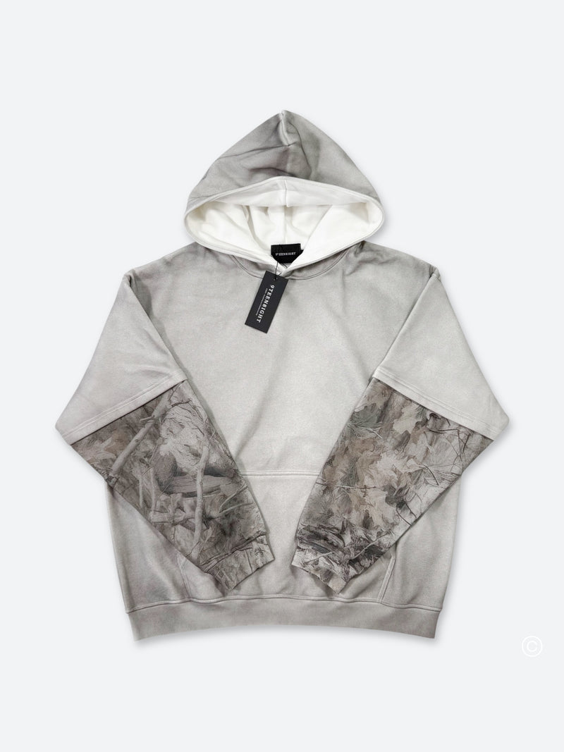 SHADOW LEAF BRUSH SMOKE CAMO HOODIE：シャドウ リーフ ブラッシュ スモーク カモ フーディー