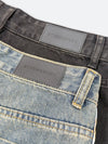 CROSS PATCH VINTAGE SHORT DENIM: Cross patch vintage short denim