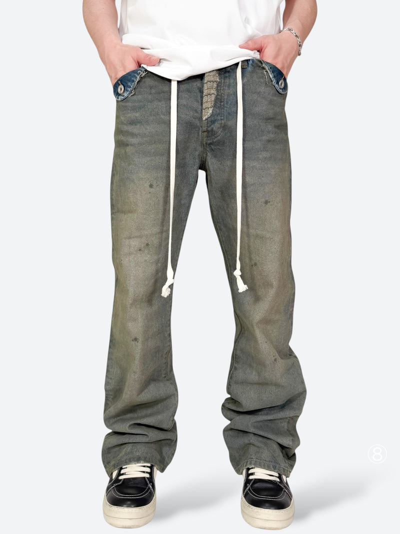 RESTORED VINTAGE REPAIR FLARE DENIM：リストアード ヴィンテージ
