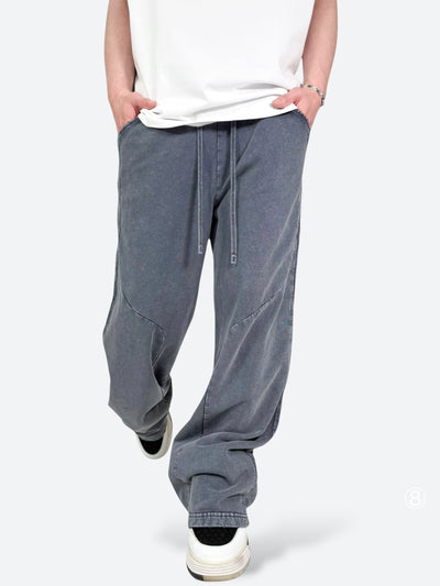 ROYAL WASH PANEL WIDE PANTS：ロイヤル ウォッシュ パネル ワイド パンツ