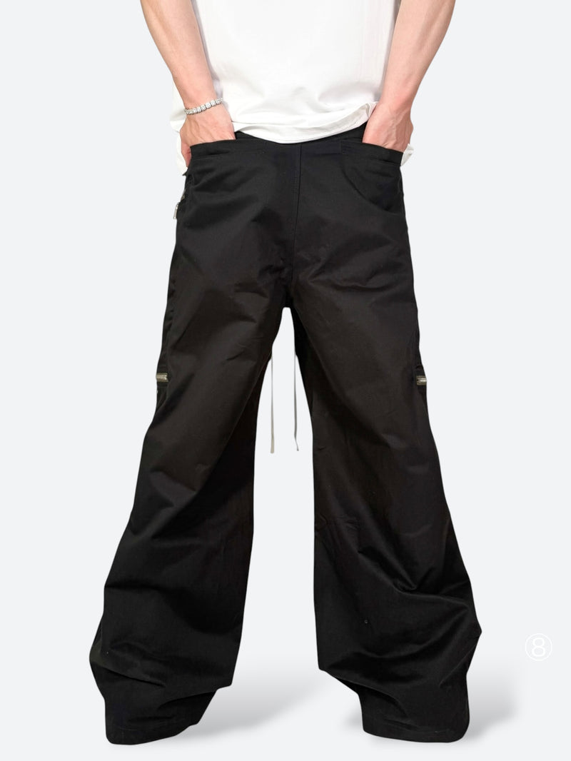 SHADOW AIR METAL ZIP FLARE PANTS：シャドウエア メタルジップ フレア