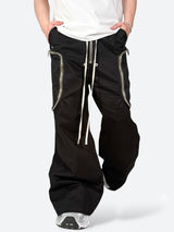 SHADOW AIR METAL ZIP FLARE PANTS：シャドウエア メタルジップ フレア パンツ