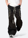 SHADOW AIR METAL ZIP FLARE PANTS：シャドウエア メタルジップ フレア パンツ
